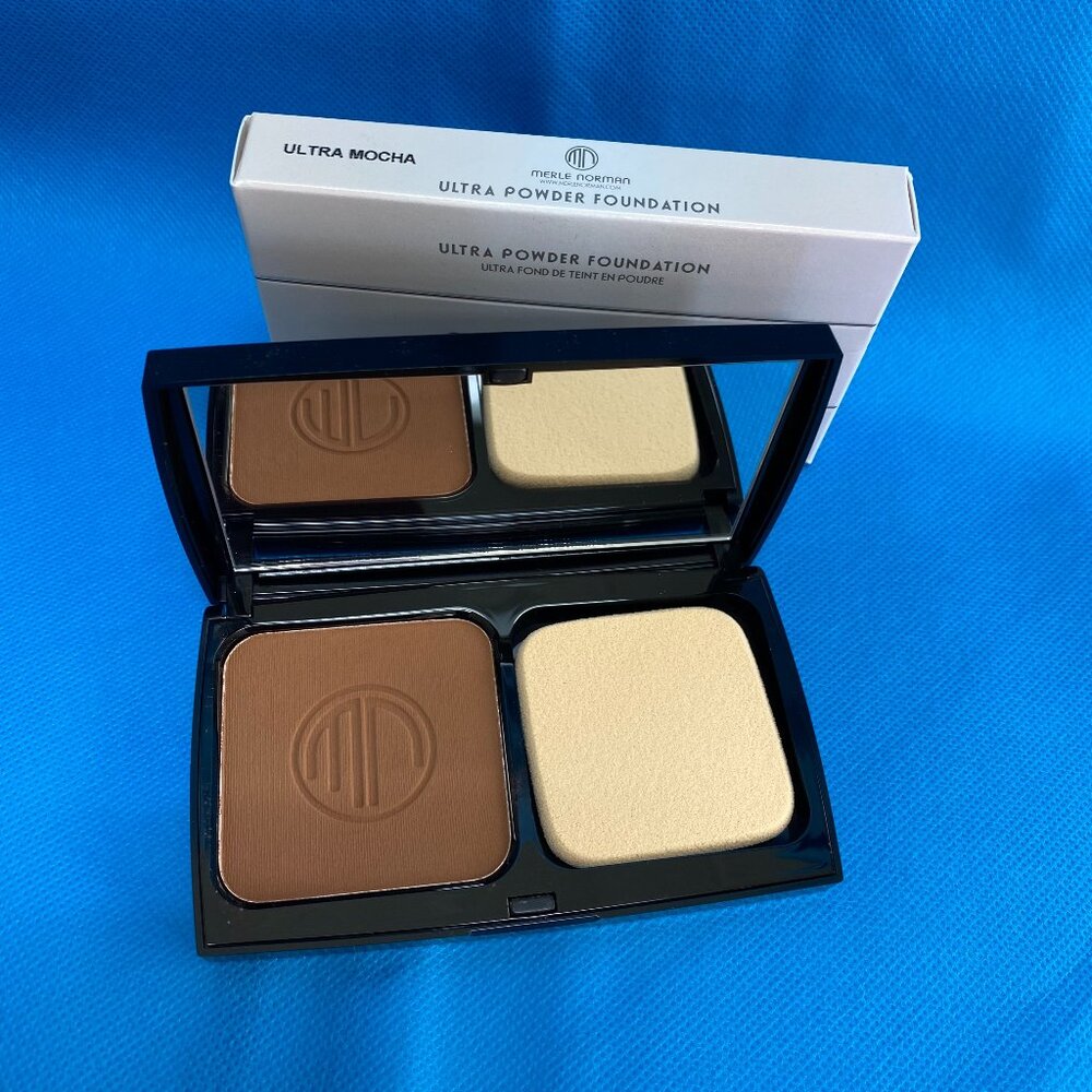 ULTRA MOCHA- MERLE NORMAN ULTRA POWDER FOUNDATION BRONZER - NEW